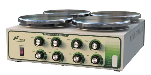 [FE-316I] termo agitador cuádruple fe-316i inoxidable. Felisa
