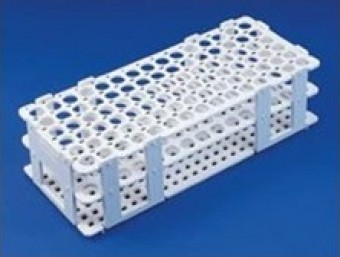 [KARTELL-565-03] Gradilla de PP Blanca 60 Tubos 16 mm 565-03 Kartell