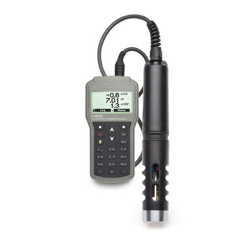 [HI98195] medidor multiparamétrico de ph/ orp/ ce/ presión/ temperatura