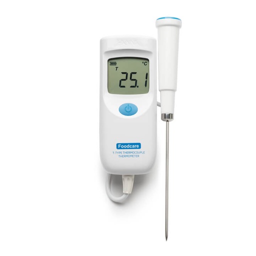 [HI935008] termómetro foodcare de termopar tipo t con sonda fija