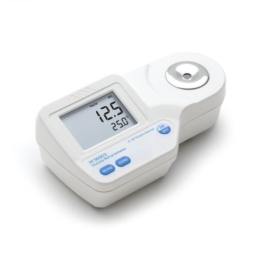 [EQ-HI96803] Refractómetro digital para el análisis de % (en peso) de glucosa