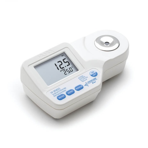 [EQ-HI96821] Refractómetro digital para medir el cloruro de sodio en alimentos