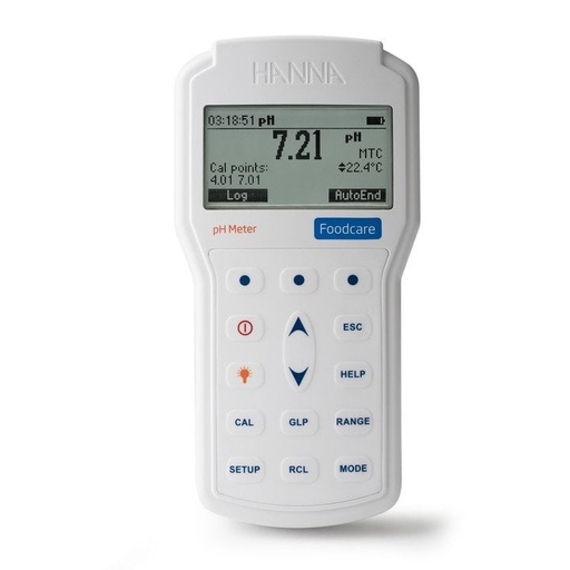 [EQ-HI98161] Medidor profesional de pH para alimentos
