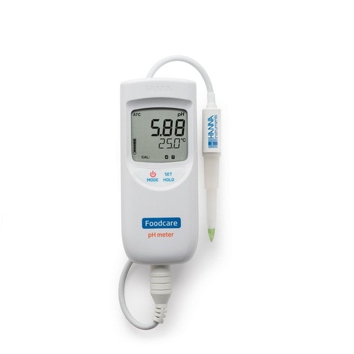 [HI99161] medidor de ph portátil para alimentos y lácteos
