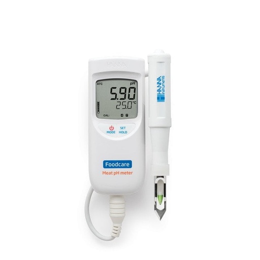[HI99163] medidor portátil para ph en carne