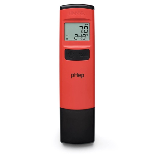 [HI98107] medidor de bolsillo de ph impermeable phep® con resolución de 0.1