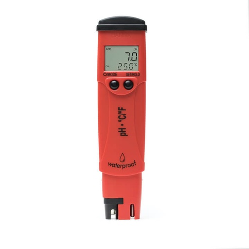[EQ-HI98127] Medidor de bolsillo pHep®4 de pH/temperatura con resolución de 0.1