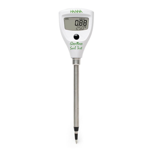 [HI98331] medidor de bolsillo soil test™ para medición directa de ce en suelo