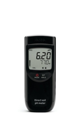 [EQ-HI99121] Medidor portátil de pH para medición directa en suelo