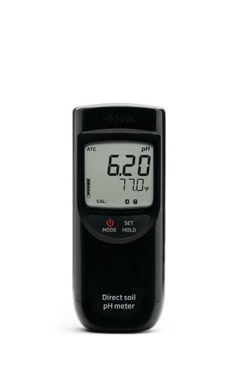 [HI99121] medidor portátil de ph para medición directa en suelo