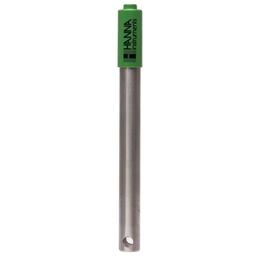 [EQ-HI62911D] Electrodo de pH con cuerpo de titanio para baños de platinado, con conector DIN