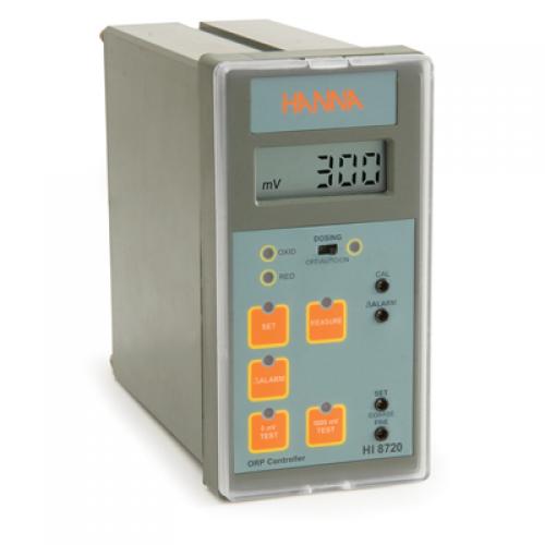 [EQ-HI8720] Controlador analógico de ORP, montaje en tablero con diagnóstico automático, intervalo: +/-1999 mV