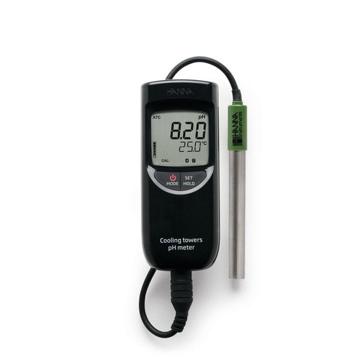 [EQ-HI99141] Medidor de pH portátil para calderas y torres de enfriamiento