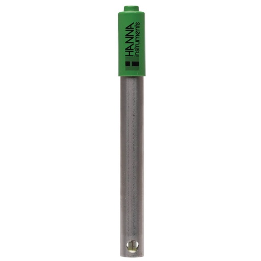 [EQ-HI1296D] Electrodo de pH con cuerpo de titanio para agua residual, con conector DIN