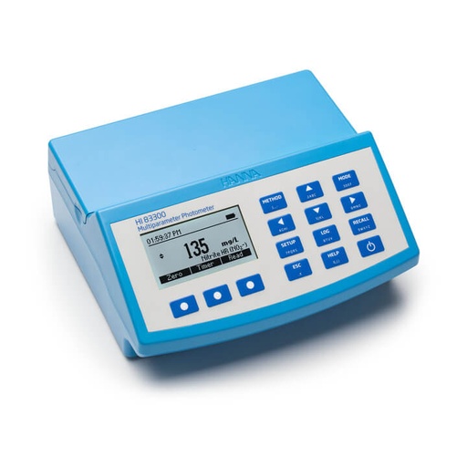 [EQ-HI83300-01] Fotómetro de mesa multiparamétrico y medidor de pH