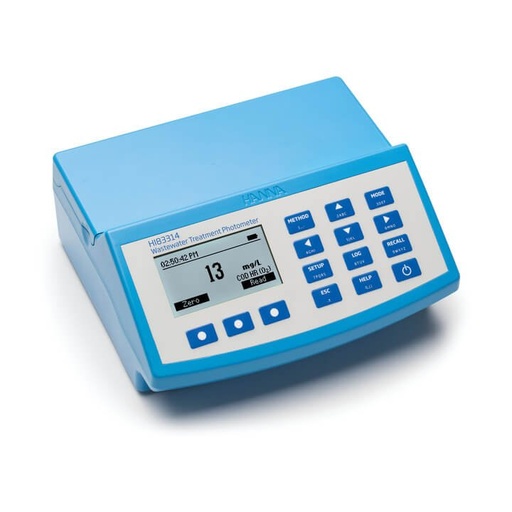 [EQ-HI83314-01] Fotómetro multiparamétrico y medidor de pH de mesa para agua residual (con DQO)