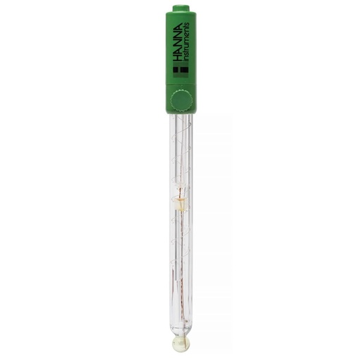 [HI1617D] electrodo de ph con sensor de temperatura integrado y conector din para productos semi sólidos y emulsiones