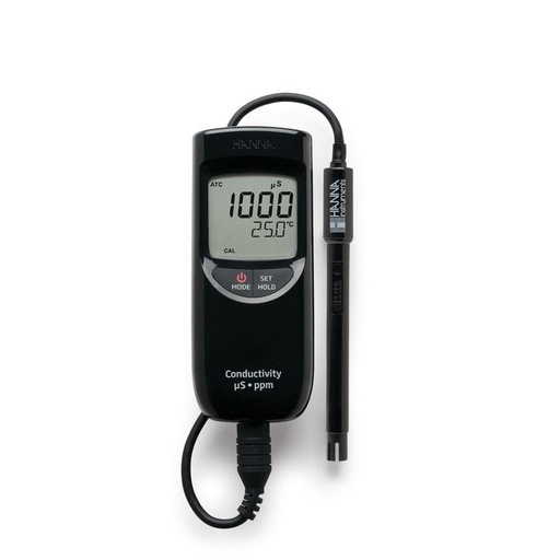 [HI99300] medidor portátil de intervalo bajo para ce/tds