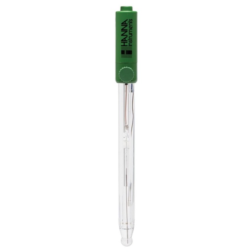 [HI1143B] electrodo de ph combinado, rellenable, para aplicaciones con flúor, conector bnc