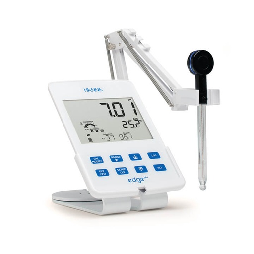 [EQ-HI2202-01] Medidor portátil edge® blu con electrodo inalámbrico de pH Bluetooth®