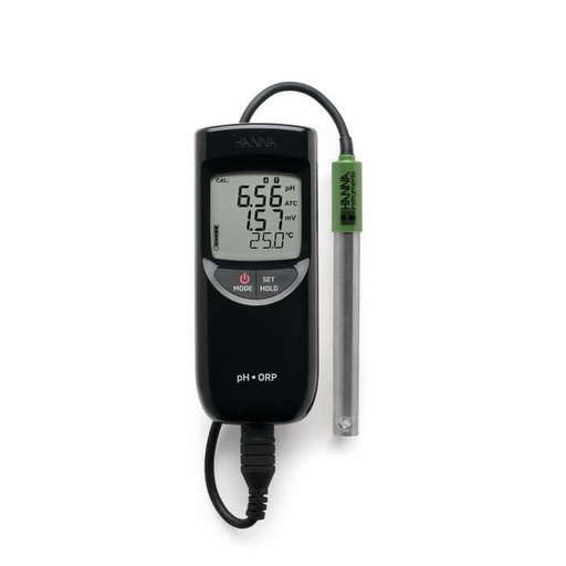 [EQ-HI991003] Medidor portátil de pH/ORP/Temperatura impermeable con sistema Sensor Check™