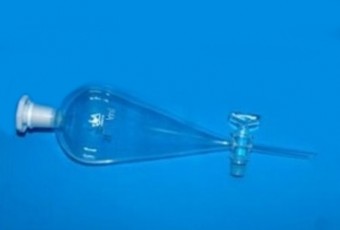 [LUZ-1074] embudo de separación llave de teflón 1l Luzeren