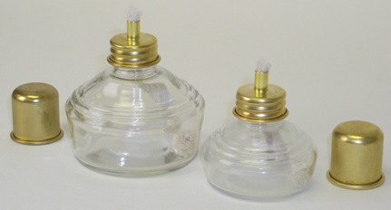 [LUZ-2324] lampara de alcohol con tapa metalica 120ml Luzeren