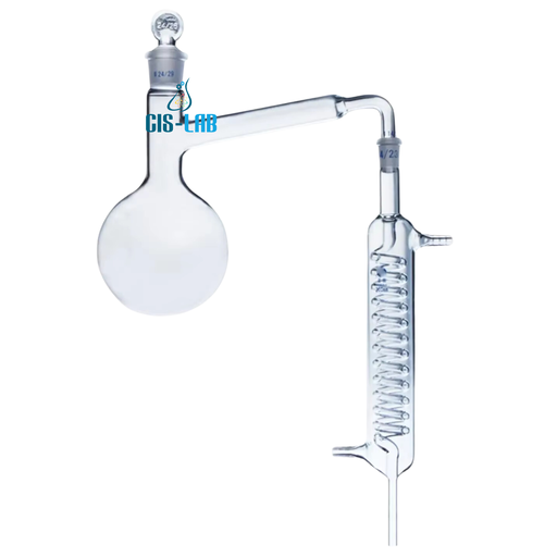 [CRS-LUZ-2726] Aparato de destilación 500ml (matraz-condensador)