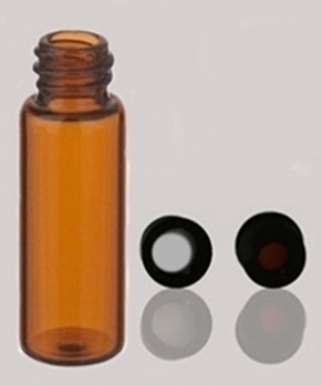 Vial de vidrio ambar 2ml