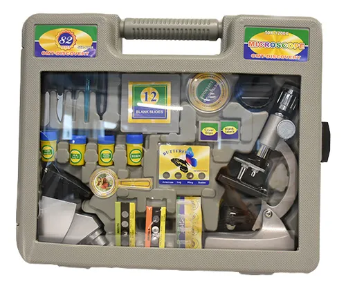 [LUZ-2631] Microscopio educacional “Inicios en la Ciencia” 50–1200X – Luzeren