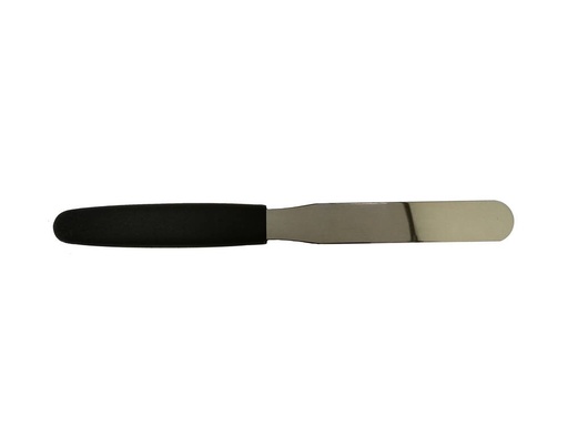[FER-LUz-2240] Espatula Ss con mango de madera 10cm