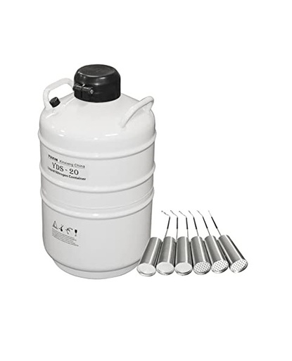 [FER-LUZ-3030] Tanque de aluminio para nitrógeno 20 Litros