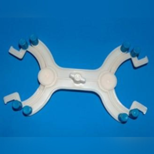 [LUZ-2641] Pinza plástica doble para bureta tipo mariposa – Luzeren