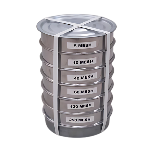[LUZ-2891] Juego de tamices niquelados 150 mm (6 pzas) – Luzeren