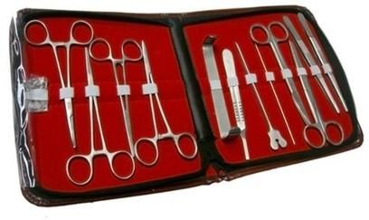 estuche de disección 13 piezas