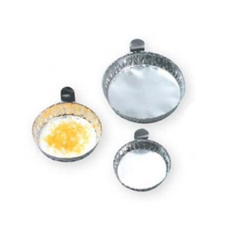 Piatti Bilancia Alluminio 57x14mm | 100 Pezzi, Usa E Getta, Per Laboratorio - Foto 2