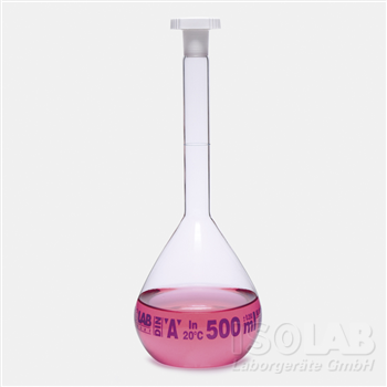Matraz Volumetrico 5 Ml Vidrio Y Tapon Pp