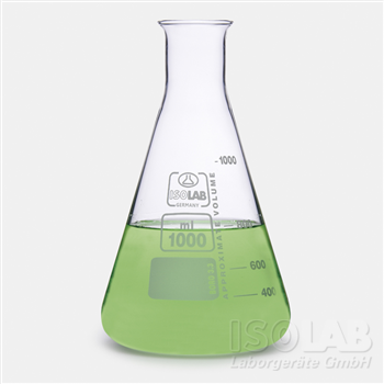 Matraz Erlenmeyer De Vidrio 300Ml Boca Angosta
