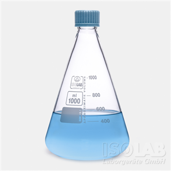 Matraz Erlenmeyer De 500Ml Con Tapon Rosca