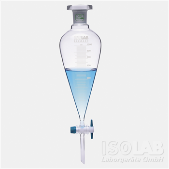 Embudo De Separacion De Vidrio 500Ml