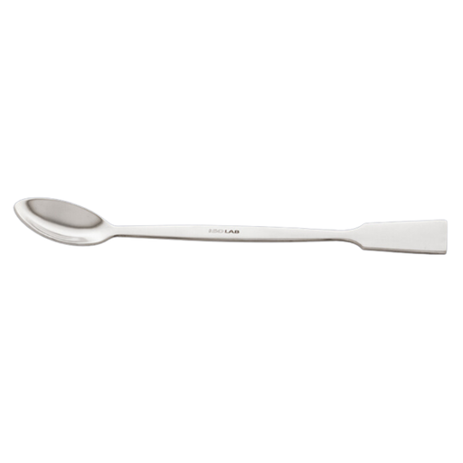 [MAT-ISOLAB-047.01.210] Cuchara Espatula  De Acero Inoxidable 210Mm 40X30
