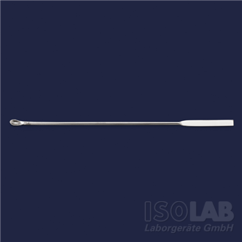 [MAT-ISOLAB-047.06.210] Cuchara Espatula  De Acero Inoxidable 210Mm 8X4