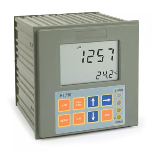 [EQ-HI710222-2] Controlador de conductividad y TDS montado en panel, salida RS485, 230V