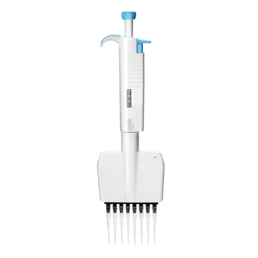 [7030303006] micropipeta de 8 canales digital 5-50ul, D-Lab