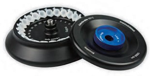 [DLAB-7752] rotor de aluminio de angulo fijo p/24 tubos de 1.5/2.0ml, D-Lab