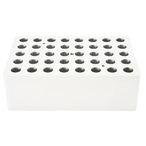 [FRT-DLAB-1589] Bloque de aluminio p/calentamiento 40 tubos de 2ml D-Lab