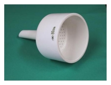 [LUZ-2320] embudo buchner de porcelana 125mm Luzeren