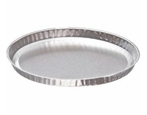 [MAT-LUZ-1075] PLATILLO ALUMINIO 10CM P/PRUEBA DE HUMEDAD, 50/PAQ.