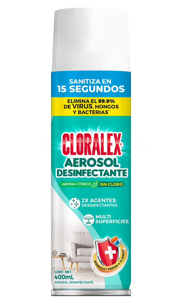 cloralex plus® aerosol desinfectante