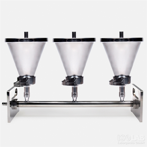 [043.05.003] manifold de filtracion de 3 plazas, Isolab
